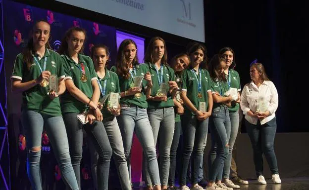 Imagen principal - Gala del Baloncesto Provincial Málaga 2018: Los premios de la familia de la canasta