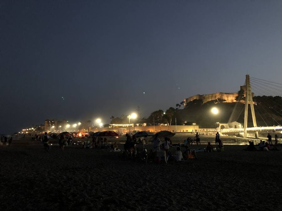 Imágenes de la noche más corta del año en Fuengirola