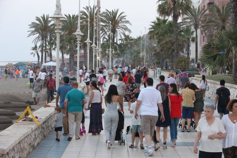 Imágenes de la jornada en la playa de La Misericordia