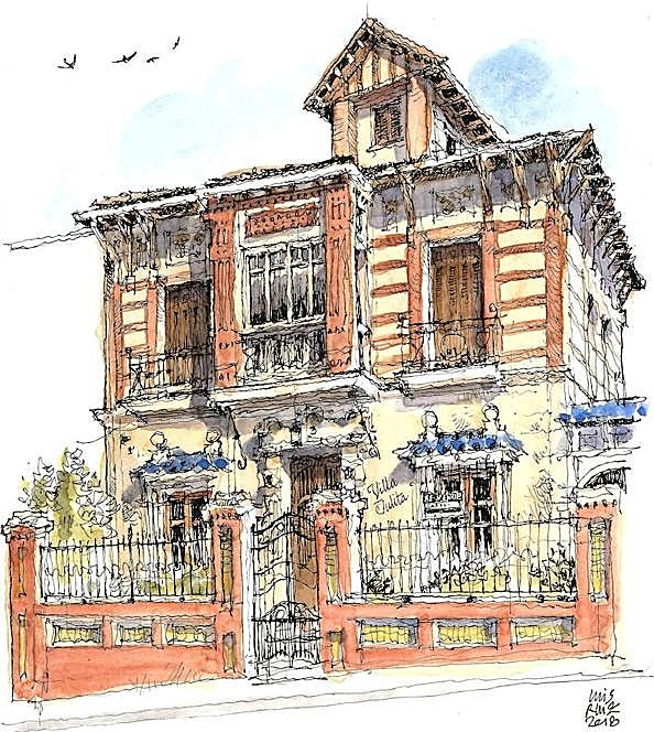 El jardín de Villa Julita