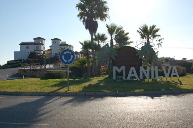 Entrada a Manilva. 