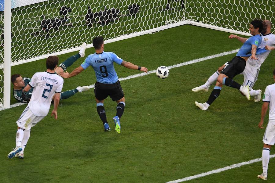 Fotos: Rusia-Uruguay, en imágenes