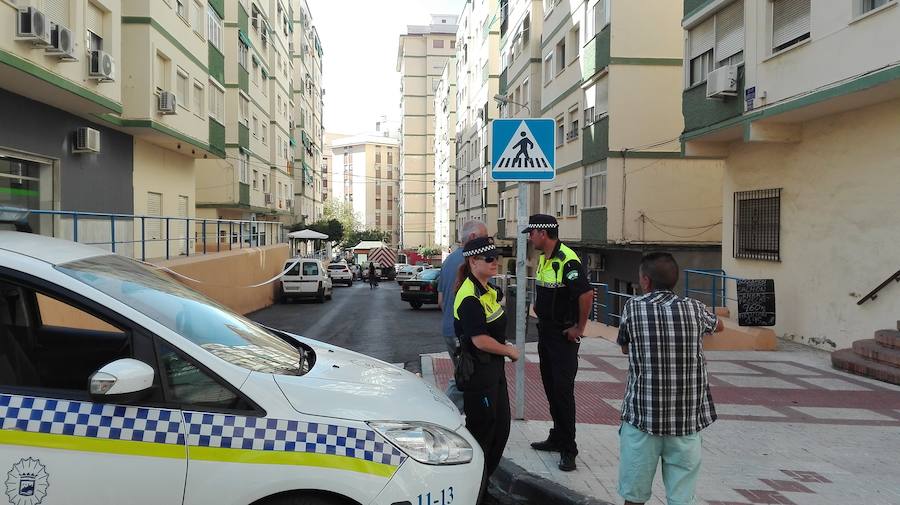 Baldeo en Nueva Málaga. 