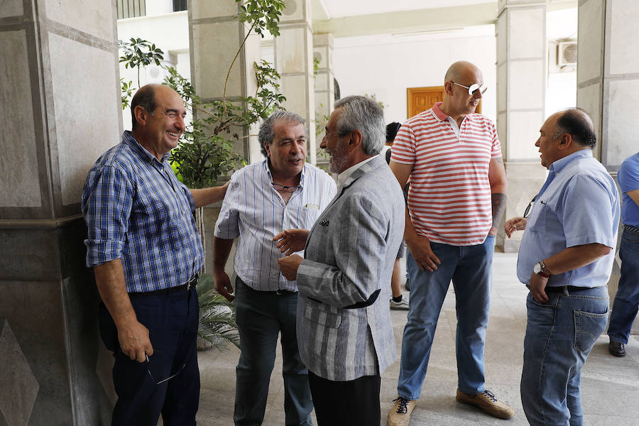 Aficionados,técnicos, directivos y jugadores se reunieron en el colegio de calle La Victoria para celebrar la efeméride