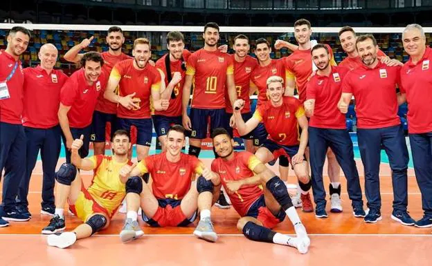 Ángel Trinidad, plata en voleibol en los Juegos Mediterráneos