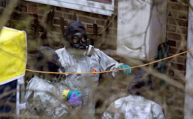 Investigadores del caso del exespía ruso Serguéi Skripal.