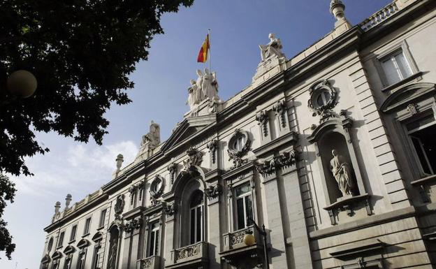 Fachada del Tribunal Supremo de Madrid.