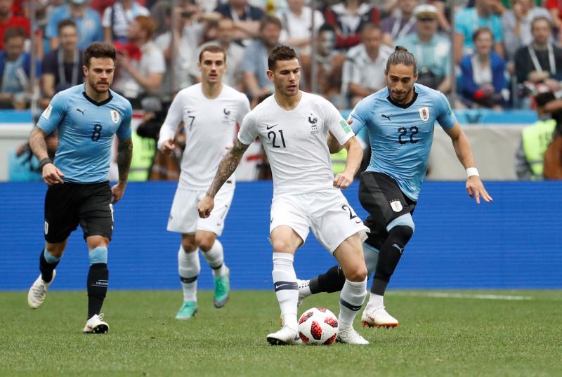 Fotos: Francia - Uruguay, en imágenes