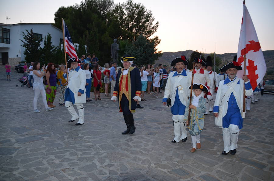 Macharaviaya festeja el 4 de julio con un homenaje al militar Bernardo de Gálvez, figura clave en la independencia de Estados Unidos.