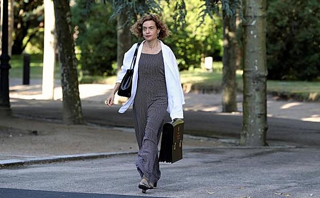 La ministra del ramo, Meritxell Batet