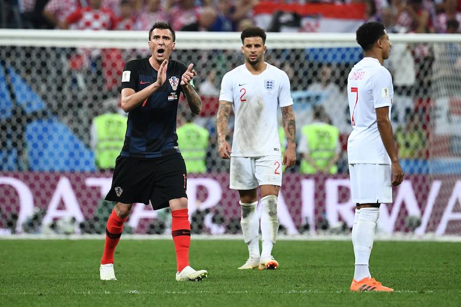 Fotos: Croacia-Inglaterra, en imágenes