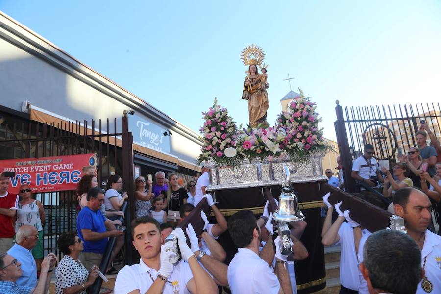 La Virgen del Carmen, en Benalmádena