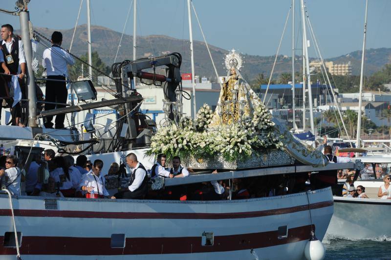 La reina de los mares, embarcada en Marbella