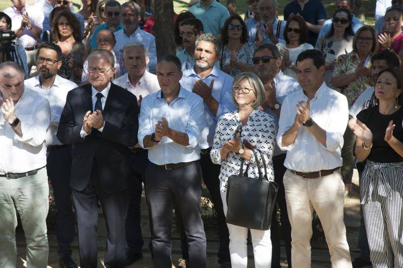 El PP y el Ayuntamiento de Málaga rinden homenaje un año más al edil fallecido en el año 2000 en la capital