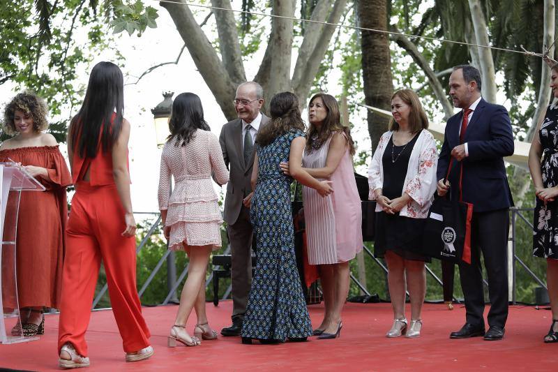 La Concepción, escenario de la entrada de distinciones a los alumnos de Educación Secundaria y Bachillerato de los centros educativos de la capital con mejores expedientes académicos