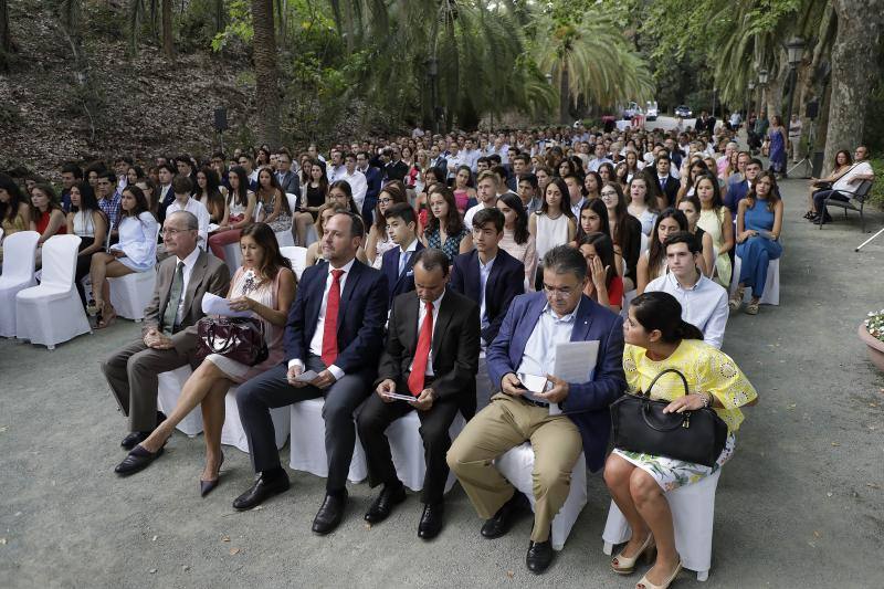 La Concepción, escenario de la entrada de distinciones a los alumnos de Educación Secundaria y Bachillerato de los centros educativos de la capital con mejores expedientes académicos