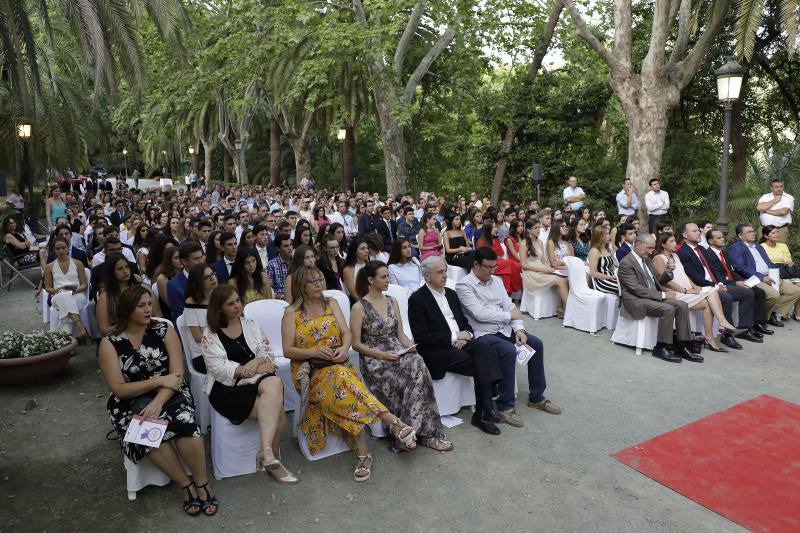 La Concepción, escenario de la entrada de distinciones a los alumnos de Educación Secundaria y Bachillerato de los centros educativos de la capital con mejores expedientes académicos