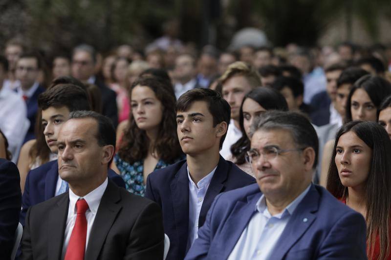 La Concepción, escenario de la entrada de distinciones a los alumnos de Educación Secundaria y Bachillerato de los centros educativos de la capital con mejores expedientes académicos