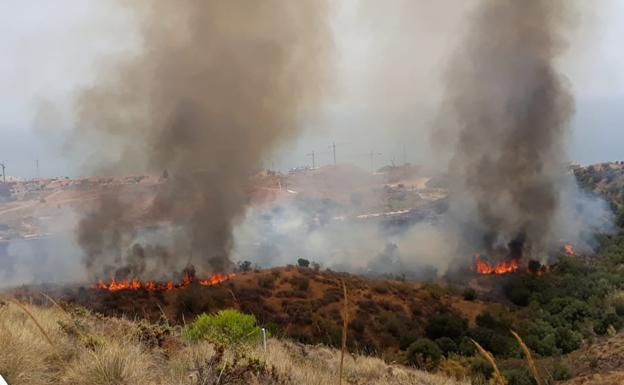 Controlado el incendio en el paraje de El Higuerón