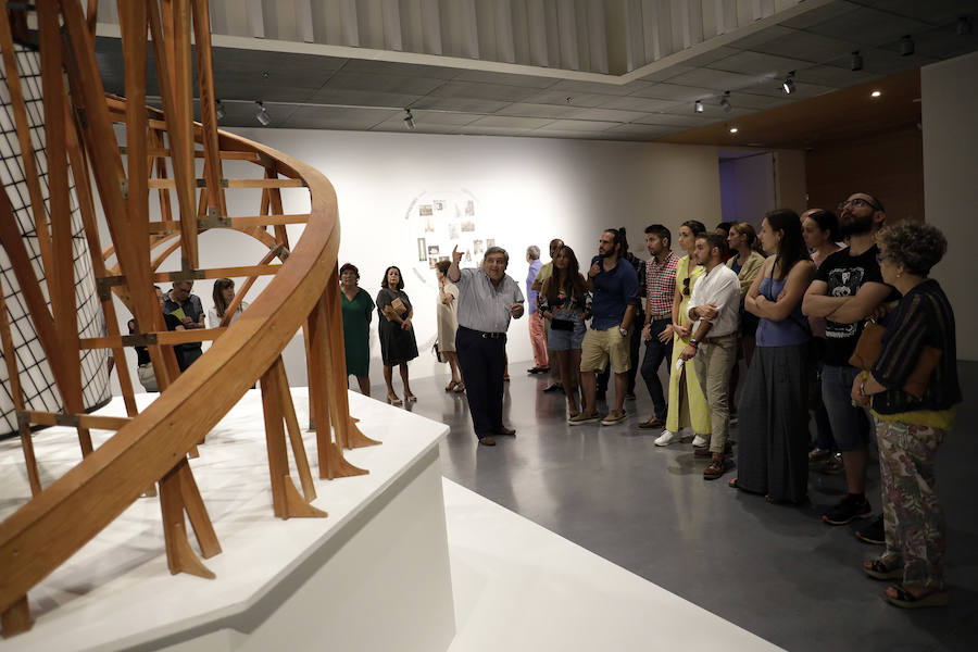 La Casa Natal, el Centre Pompidou Málaga y la Colección del Museo Ruso ofrecieron, con la entrada gratuita, diversas actividades entre las ocho de la tarde y la medianoche y diez grados menos que en la calle dentro de la iniciativa 'Noche en el Museo'.