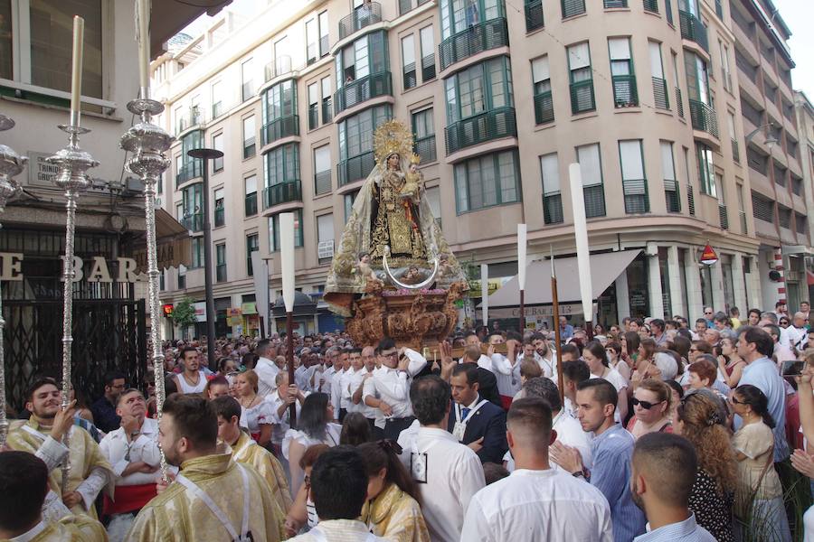 La devoción va desde las profundidades de la bahía malagueña a los altares de la Catedral, pasando por un barrio de gran sabor marinero como Huelin