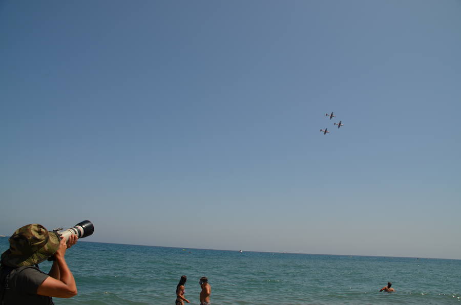 Las aeronaves se preparan para el espectáculo del domingo 29