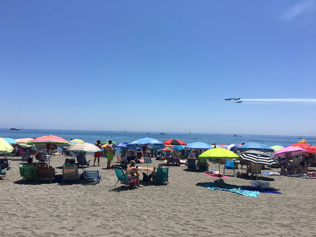 Entrenamiento de este sábado en Torre del Mar.