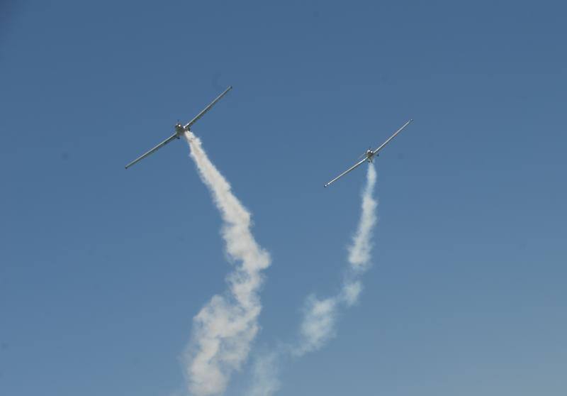 Torre del Mar acoge este festival aéreo internacional con 40 aeronaves de cuatro países diferentes 