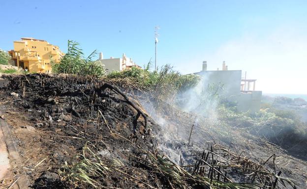 Galería. Así ha sido el incendio en Manilva que ha obligado a desalojar a 400 personas. 