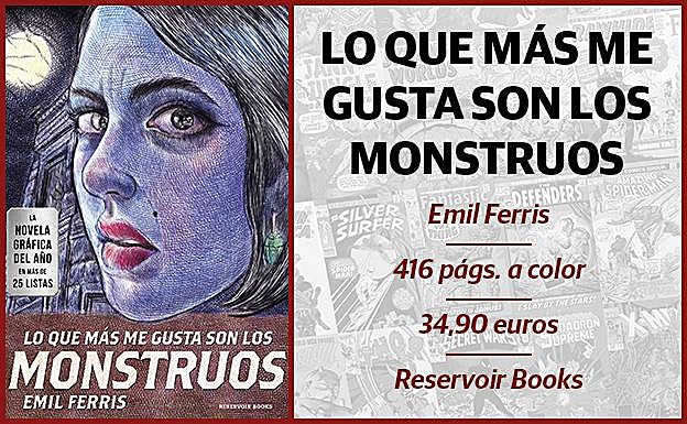 'Lo que más me gustan son los monstruos', de Emil Ferris.