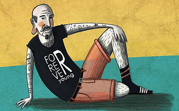 ¿Qué pasa con las personas de mediana edad?