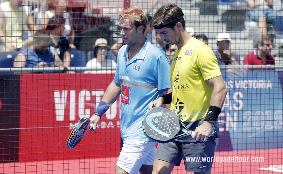 Recopilatorio de imágenes de los cruces de la ronda de dieciseisavos de final de Cervezas Victoria Open Mijas correspondiente al World Padel Tour.