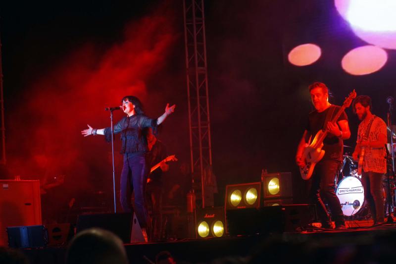 El grupo malagueño presentó los temas de su nuevo disco 'Vuela' y también deleitó al público con sus grandes éxitos