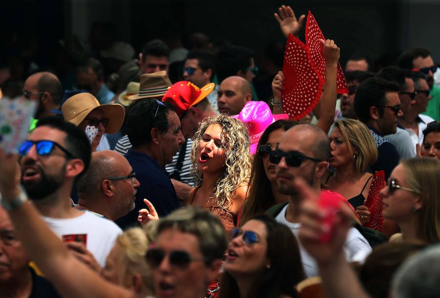 Fotos: Las mejores imágenes del primer domingo de la Feria de Málaga 2018