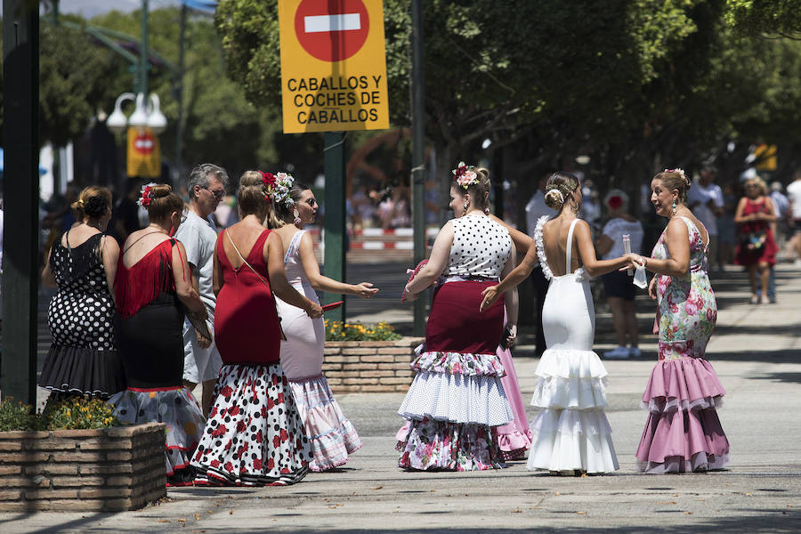 Fotos: Las mejores imágenes del primer domingo de la Feria de Málaga 2018