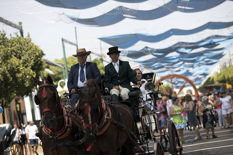 Fotos: Las mejores imágenes del primer domingo de la Feria de Málaga 2018