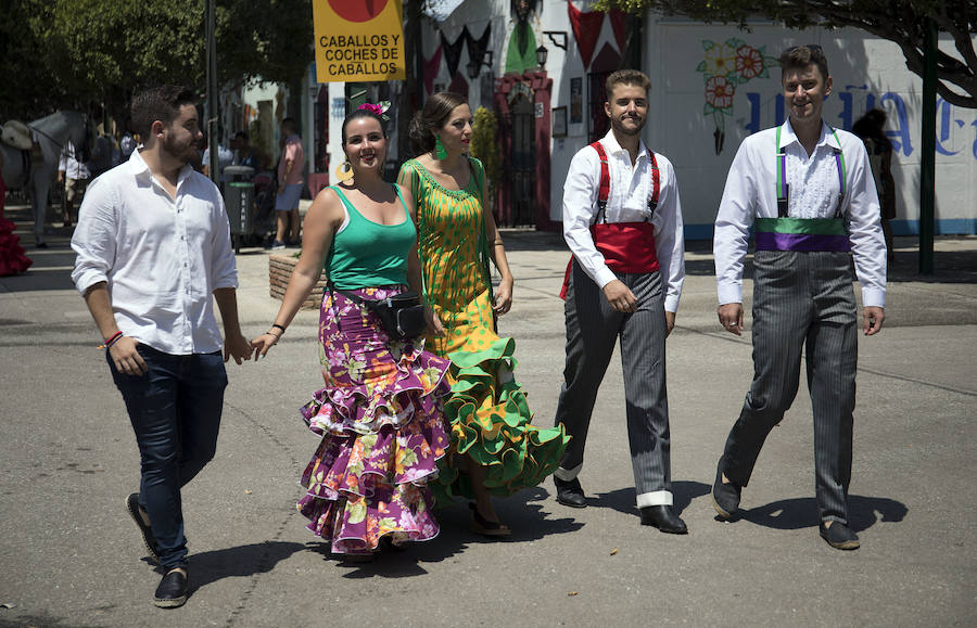 Fotos: Las mejores imágenes del primer domingo de la Feria de Málaga 2018