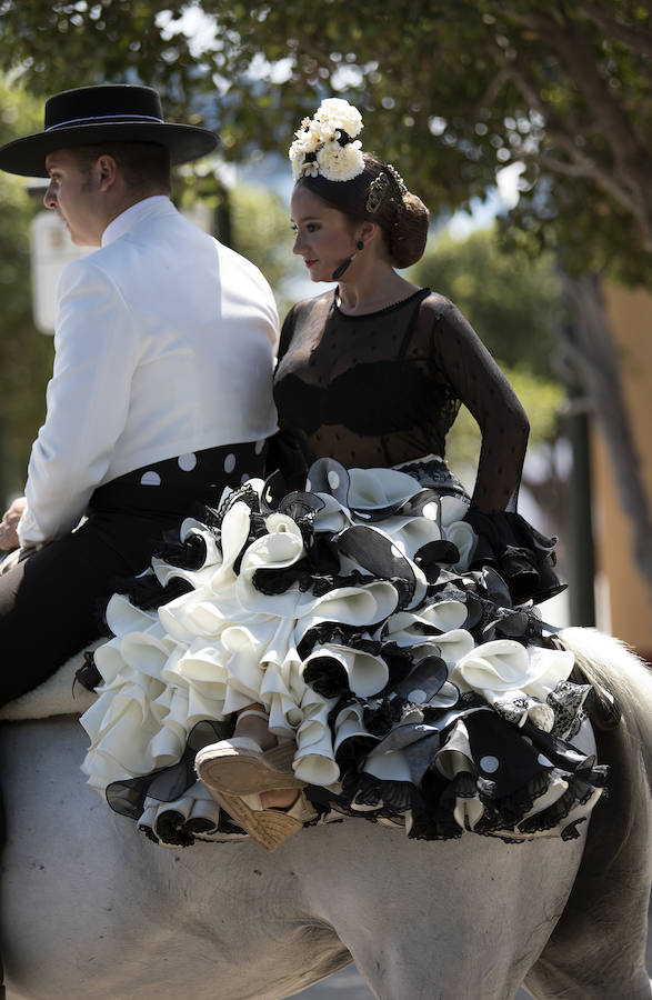 Fotos: Las mejores imágenes del primer domingo de la Feria de Málaga 2018