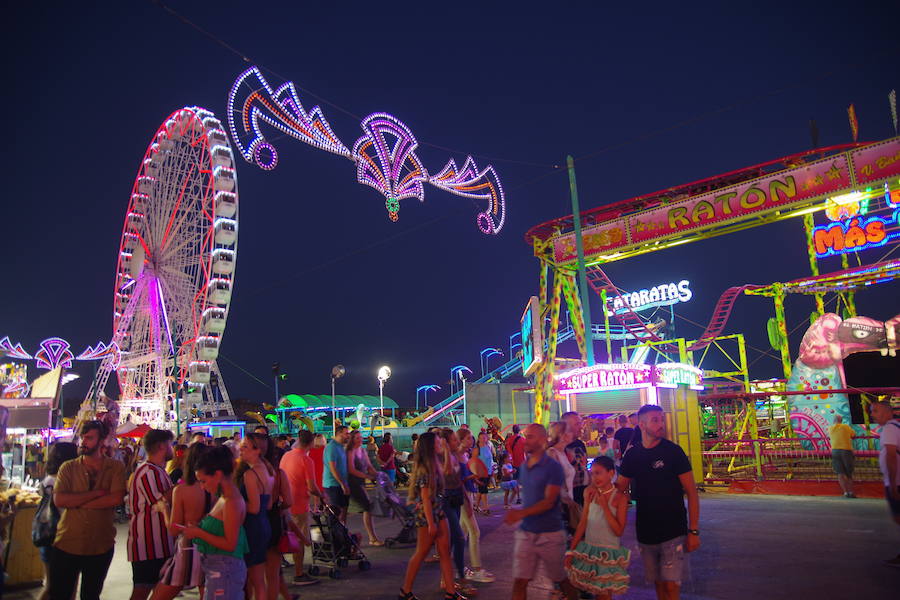 Fotos: Las mejores imágenes del primer domingo de la Feria de Málaga 2018