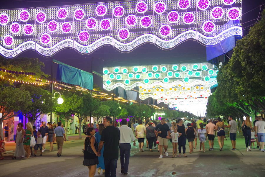 Fotos: Las mejores imágenes del primer domingo de la Feria de Málaga 2018