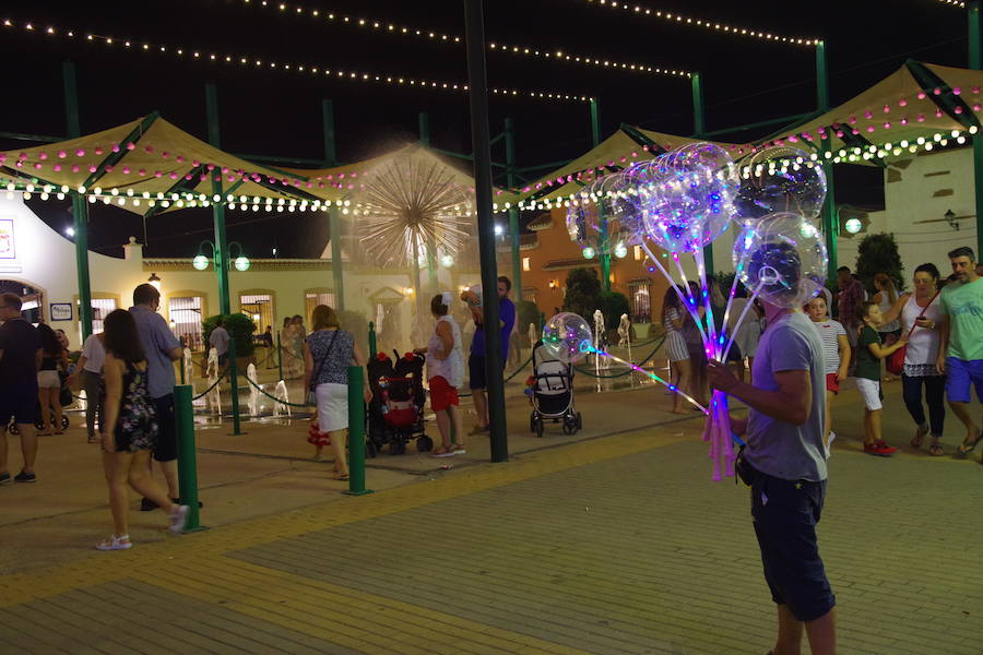 Fotos: Las mejores imágenes del primer domingo de la Feria de Málaga 2018