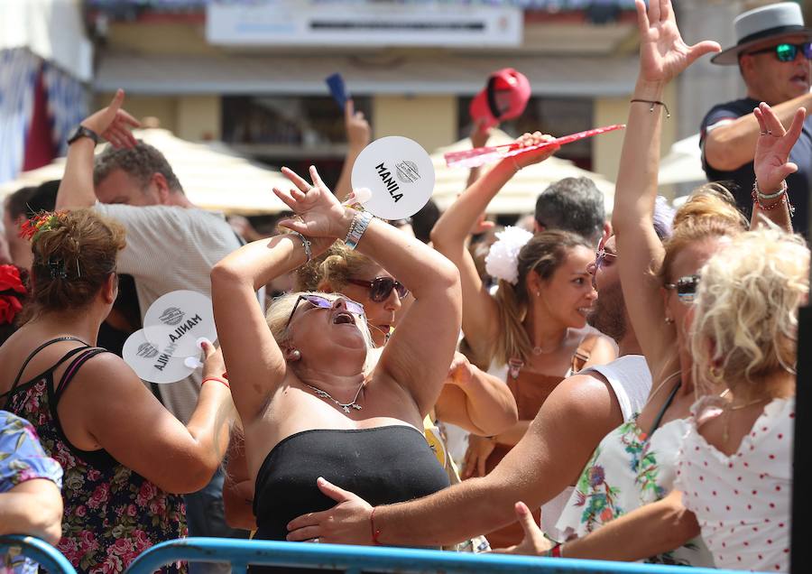 Fotos: Las mejores imágenes del primer domingo de la Feria de Málaga 2018