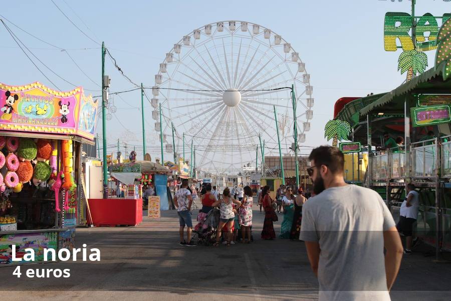 Toma nota de los precios de los cacharritos de la Feria de Málaga 2018