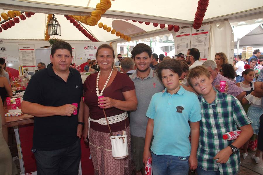 Antonio Ramírez, Emilia Pérez de la Blanca, Jaime Velasco, Miguel Velasco y Javier Velasco.