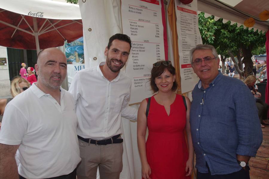 Juan Fernández, José Carlos Muñoz, Delia Laso y Rafael Prados.