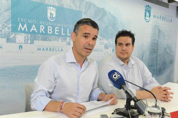 Los socialistas José Bernal y Manuel García :: JOSELE-LANZA
