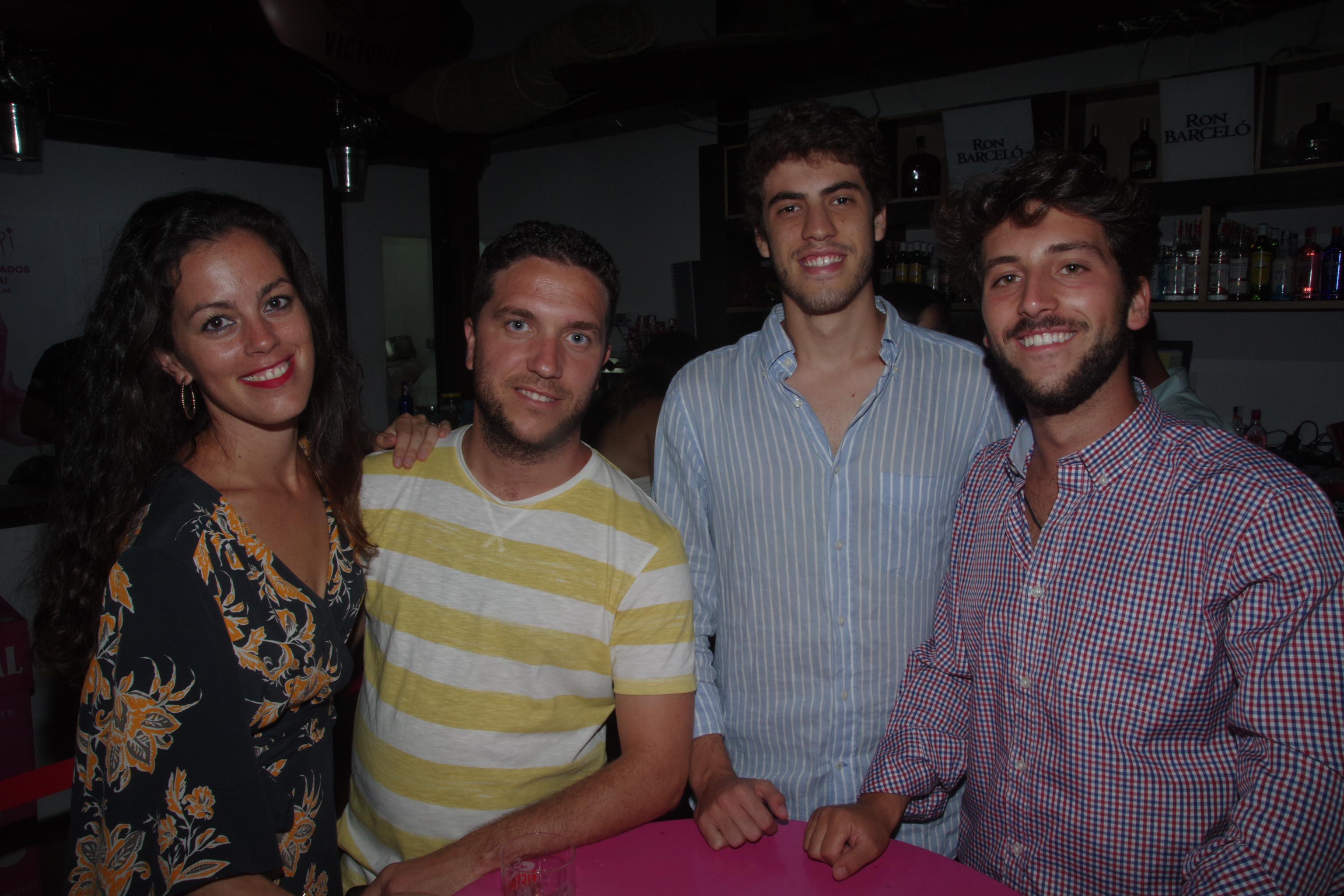 Alicia Rodríguez, Eduardo Fernández, Fernando Huelin y Jacobo Rosado