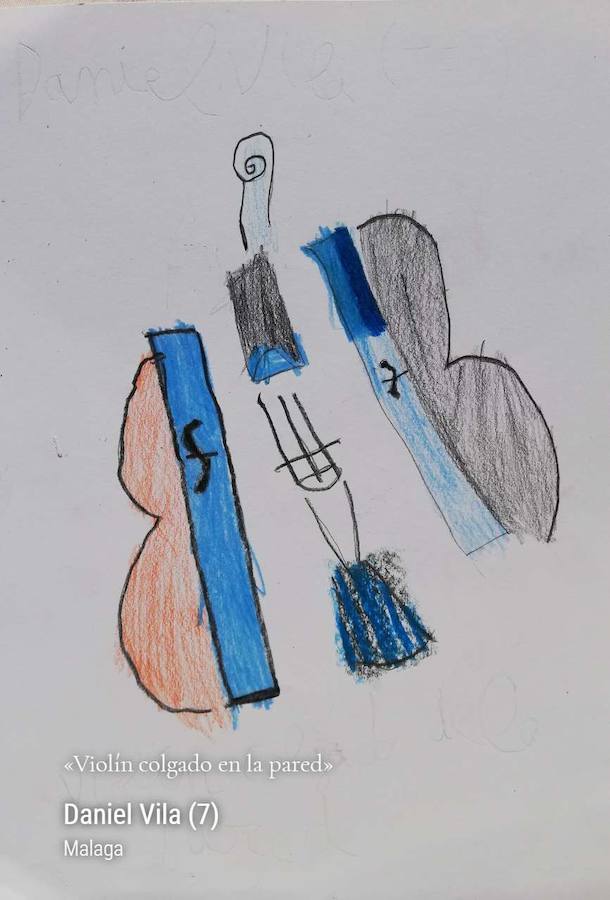 La Orquesta Sinfónica Provincial estrenará en el Martín Carpena la obra compuesta por Yuri Chugúyev en un concierto organizado por la Fundación Orden de la Paz, dentro de los actos del Octubre Picassiano. Niños y niñas de hasta 16 años pueden participar a través de un concurso de dibujo y verán sus trabajos proyectados durante el concierto en una pantalla gigante. Vota y participa:  http://ordendelapaz.org / Dibujo de: Daniel Vila (7). 