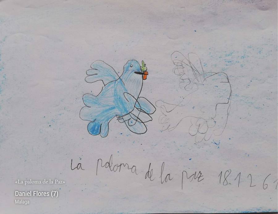 La Orquesta Sinfónica Provincial estrenará en el Martín Carpena la obra compuesta por Yuri Chugúyev en un concierto organizado por la Fundación Orden de la Paz, dentro de los actos del Octubre Picassiano. Niños y niñas de hasta 16 años pueden participar a través de un concurso de dibujo y verán sus trabajos proyectados durante el concierto en una pantalla gigante. Vota y participa:  http://ordendelapaz.org / Dibujo de: Daniel Flores (7). Málaga 