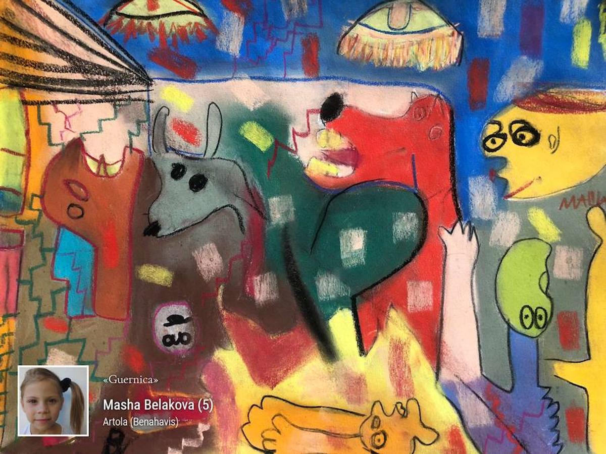 La Orquesta Sinfónica Provincial estrenará en el Martín Carpena la obra compuesta por Yuri Chugúyev en un concierto organizado por la Fundación Orden de la Paz, dentro de los actos del Octubre Picassiano. Niños y niñas de hasta 16 años pueden participar a través de un concurso de dibujo y verán sus trabajos proyectados durante el concierto en una pantalla gigante. Vota y participa:  http://ordendelapaz.org / Dibujo de: Masha Belakova (5). Benahavís